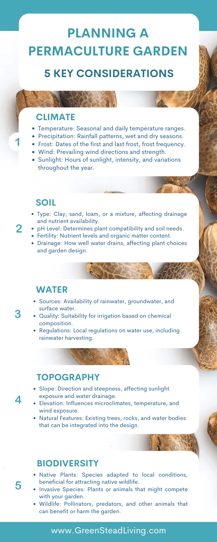 Things to consider when planning a permaculture garden